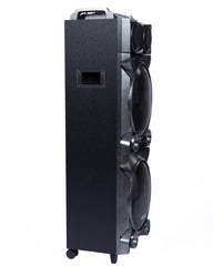 Longstar LP-FY212 2x 12" 8000W Sound System PA DJ Bluetooth Speaker