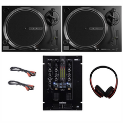 2x Reloop RP-5000 MK4 inc RMX-22i Mixer DJ Bundle