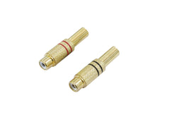 Omnitronic Rca Socket Gold-Plated 5.4Mm 2X