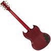 Vintage Vs6 L/hand Guitar- Cherry Red