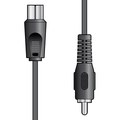 AV:Link fiche coaxiale vers câble de fiche RCA 2,0 m