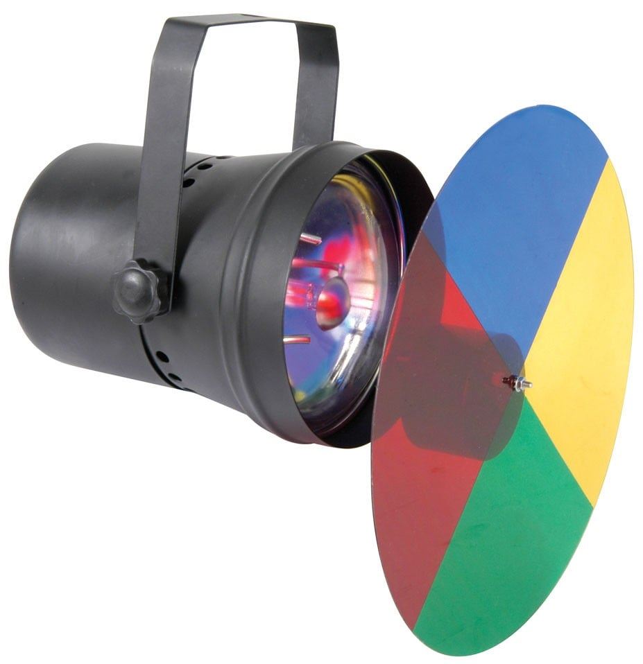QTX Pin Spot Par 36 including color wheel – Simply Sound and Lighting