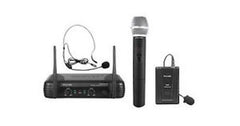 PULSE PWM200VHF-BP VHF Dual Handheld / Beltpack Wireless Microphone 173.8+175.0MHz