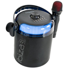 Ibiza KARAHOME-BK Enceinte Bluetooth AUTONOME « Karaoké » 120W