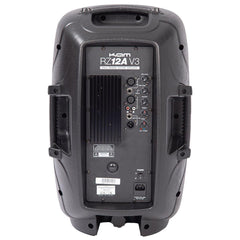 2x Kam RZ12A V3 Active 1000W Speaker DJ Disco Sound System PA Bundle
