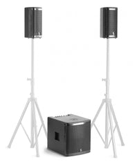 Système d'enceintes de sonorisation Stagg SubTop 1400 W, caisson de basses 12" + 2 satellites 6,5"