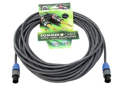 Sommer Cable Câble Haut-Parleur Speakon 4X2.5 20M Noir