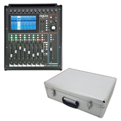 Studiomaster Digilive 16 Table de mixage numérique avec Flightcase Bundle