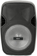 2x QTX PAL8 Portable Battery PA Speaker TWS LED Light Show Wireless Microphone