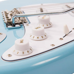 Vintage Electric Guitar- Laguna Blue