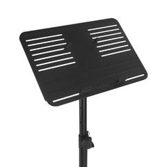 Gravity LTS T 01 Laptopständer mit verstellbaren Haltestiften, Projektorständer, Stativ, robust, faltbar