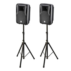 2x Studiomaster bDRIVE10A Enceinte active 1000W 10" Système de sonorisation DJ Disco