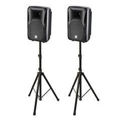 2x Studiomaster bDRIVE10A Active Speaker 1000W 10" PA System DJ Disco