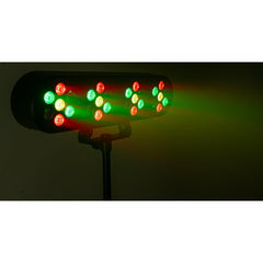 Party Light Sound FUNLED ENSEMBLE DE 4 PROJECTEURS PAR LED AVEC SUPPORT ET TÉLÉCOMMANDE