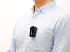 Saramonic BLINK500 TX 2,4 G kabelloser Sender mit integriertem Mikrofon mit Lavalier-Mikrofon