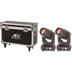 AFX HOTBEAM-10R-PACK 2x 10R Moving Heads 280W (Beam/Spot/Wash) im Flightcase