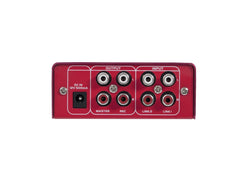 Omnitronic Gnome-202 Mini-Mixer, Rot