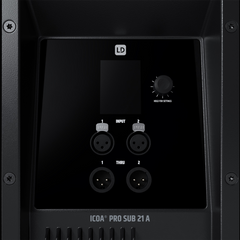 LD Systems Icoa 15 Pro & Sub 21" Active High Power Speaker System 18000W