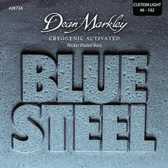 Dean Markley Blue Steel Bass Guitar Strings Nps Cus Light 4s 46-102