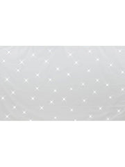LEDJ DMX 6 x 3m LED Starcloth System  White Cloth with Warm White LED 3m x 6m