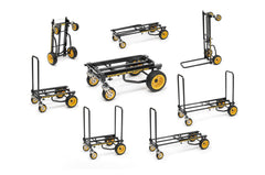RocknRoller R6G Multi-Cart-Transportwagen, Gleitrollen, 8-in-1, zusammenklappbar, DJ-Disco