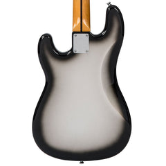 Vintage V4 Bass Guitar Maple - Silver Burst