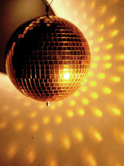 Eurolite Gold Mirrorball 20cm 200mm Mirror Ball Decor Venue Lighting