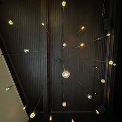 Prolite 4W Dimmable LED G95 Globe Crackle Filament Lamp