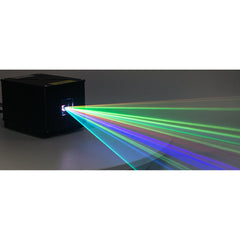 AFX LZR3000RGB-IP-FC Wetterfester 3-W-RGB-ILDA/DMX-gesteuerter IP65-Laser mit Flightcase