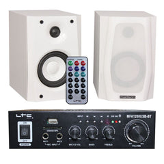 LTC MFA-1200 amplificateur HiFi stéréo 100 W système audio bibliothèque haut-parleur ensemble