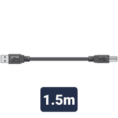 AV:Link fiche USB 2.0 type A vers câble de fiche type B 1,5 m