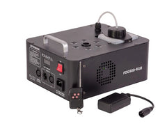 2x Ibiza FOG900-RGB 900W Vertical CO2 Type Effect Smoke Fog Machine DMX