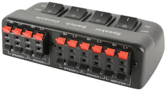 AV:Link 4-Way Loudspeaker Selector - black version