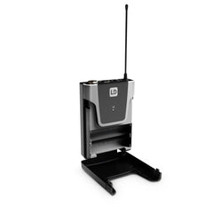 LD Systems U308 BPL Kabelloses Mikrofonsystem mit Taschensender und Lavalier-Mikrofon – 823–832 MHz + 863–865 MHz