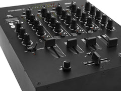 OMNITRONIC PM-422P Table de mixage DJ 4 canaux avec Bluetooth et lecteur USB