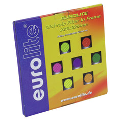 Eurolite Yellow Dichroic Filter Black Frame Par-56
