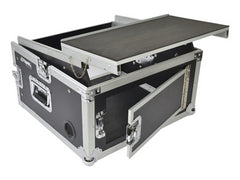 Cobra 10U Slant/6U Vertical Rack with Sliding Laptop Shelf