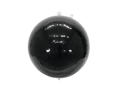 Eurolite Mirror Ball 75cm 750mm Black Mirrorball Glitter Ball Decor Dancefloor DJ Club