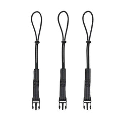 ELLER Ergodyne Detachable Lanyard Loops, Black (Set of 3)