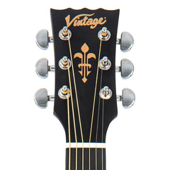 Vintage Stage Series Parlour Electro Guitar - Antiqued