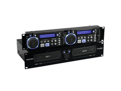 Omnitronic XCP-2800 Installation en rack Double lecteur CD