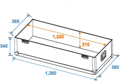 Roadinger Flightcase 2X Lcd Zl50