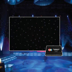 LEDJ Pro Tri LED-Sternentuch, 6 m x 3 m, Event-Dekoration
