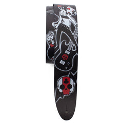 Perris 11056 2.5" David Bollt Leather Guitar Strap