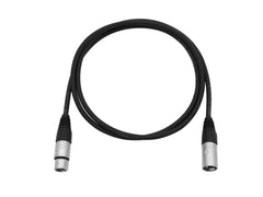 Sommer Cable XLR-Kabel 3Pin 1,5M Schwarz Neutrik