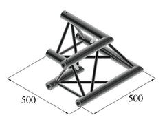 Alutruss Trilock S-Pac 21 Coin 2 voies 90 ? Noir