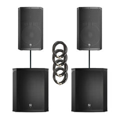 Electro-Voice ELX200 Dual 15P & 18SP Power Pack 4800W Active Sound System