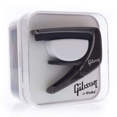 Thalia Gibson Black Chrome Finish Capo - Crown