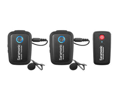 Saramonic BLINK 500 B2 2,4 GHz kabelloses Dual-Mikrofon-Set für Kamera und Smartphone