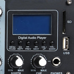 BST MX56U Audiomixer Rackmount USB PA Mischpultmatrix